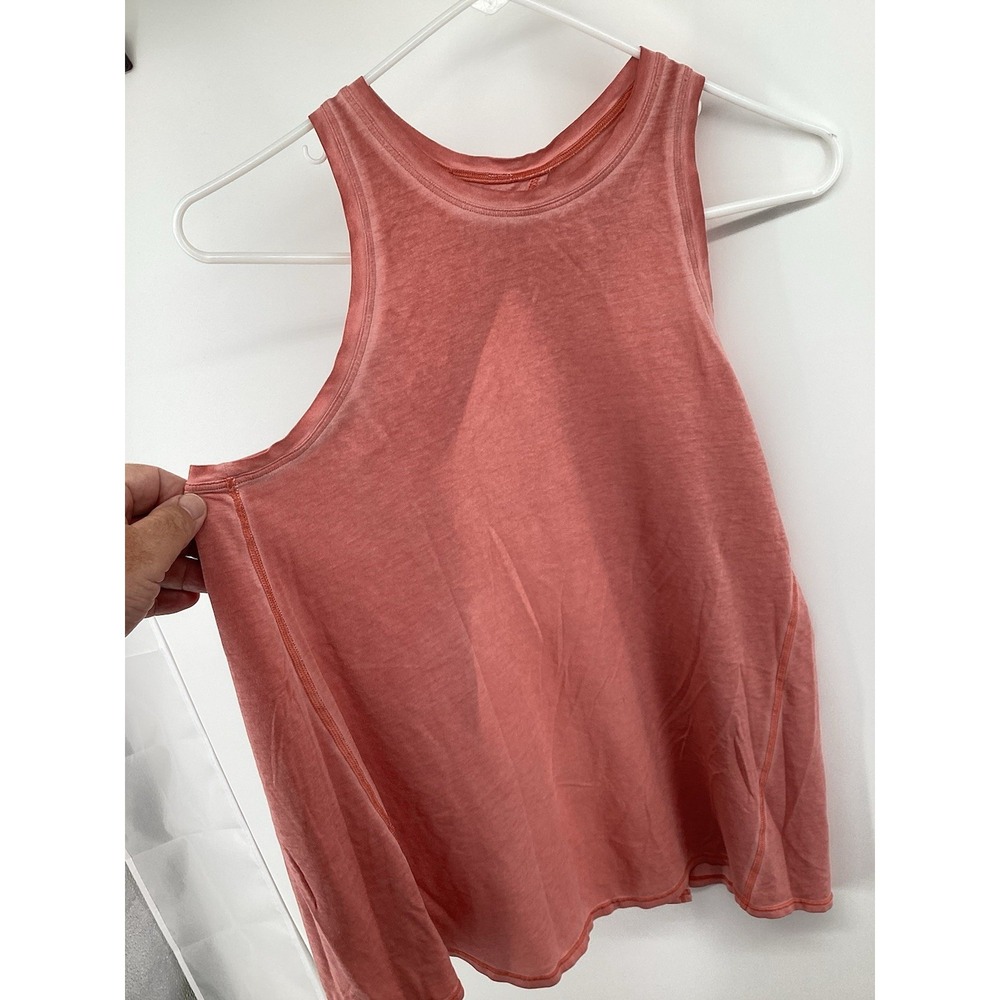 Lululemon All Tied Up Tank Top Womens Open Back Pink